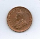 India - 1 12 Anna - George V 1930  calcutta Mint  Bronze Vf     1 65 G        17 4 Mm