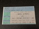 Lynyrd Skynyrd Ticket Stub October 22 1993 Original Concert Nutter Center Ohio
