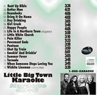 Custom Karaoke Little Big Town  18 Great Song Cdg Cd g Hard-to-find Pontoon More