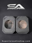 Compact Marine  Speaker Pods For 8  Speakers Grill  Exterior Mounted  Universal 