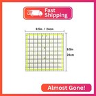 Uoou Quilting Ruler  9 5 x9 5    Square Quilting Rulers Fabric Cutting Ruler Acr