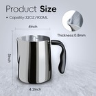 Casaculina Candle Making Pouring Pot With Stirring Spoon  32oz 32oz  Silver