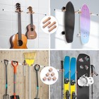 Fuloon Ski And Snowboard Wall Mount  Adjustable Storage Rack For Ski Snowboar   