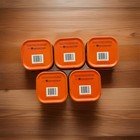 Vtg Reese   s Tin Lot Of 5 1993 Hershey Food Collectible 4 5    Square Tins