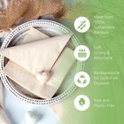 Ibambo Bamboo Everyday Napkins - 3000 Pack  2-ply  Compostable Dinner Napkins