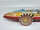 Original Tin Marx Indy Racer In Red white 17    