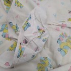 Vintage Fitted Crib Sheet Teddy Bears Abc Blocks Baby Nursery Bedding Neutral