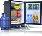 3-way Propane Gas Fridge Camper Caravan Rv Motorhome Lpg 12v 110v Cooler 40l