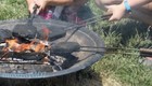 28  Solid Cast Pie Iron Square Pudgy Pie Maker Pudgie Sandwich Camp Fire Cooker