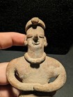 Ancient Pre-columbian Colima Terracotta Figure W  Nice Details Authentic