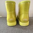 Ugg Classic Clear Mini Waterproof Yellow Women   s Pull On Rain Boots Au 8