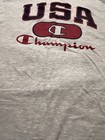 Vintage 90s Champion Spell Out Logo T-shirt Made In The Usa Size Xl Vtg Read