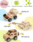 5in1 Stem Kit For Kids 8-13 Wooden Model Car Building Toys Gift