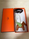 Hermes Rodeo Pegasus Pm Bag Charm Leather Horse Brown Green Authentic Rare