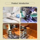Open Toe Even Feed Walking Foot W guide For Brother Sewing Machine Quilting