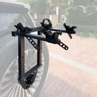 For Jeep Gladiator Suv Spare Tire Mount Bike Rack Fit 31 5  -32 5  Tire Bikes