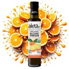 Aleta Organic  Aged Orange Balsamic Vinegar  Product Of Greece  Bottle  8 45 Oz 