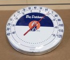 Vintage Big Dutchman Poultry Equipment Large Wall Thermometer Jumbo Dial By Tca 