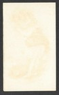 Victorian Trading Card - Standard -  girl In Yellow Hat   5c3 