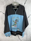 Vintage 80s Adidas Take Off Snow Surf Rat Sweatshirt Anorak Pullover Jacket