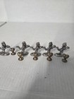 Vintage Metzke Pewter Cherub Cupid Angel Miniature Figurines  heart Shaped Place