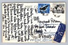 Kandyan Dancer Men   Ceylon Sri Lanka Vintage Pc Cover To Paris France 1968