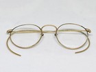 Vtg Antique Eyeglasses 1 10 12k Gold Filled Frame Ful Vue Fulvue Glasses W  Case