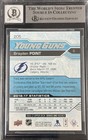 Brayden Point Signed 2016 Ud Young Guns Rc  205 Bas Autograph Grade 10 Card