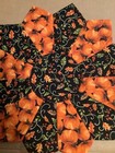 Handmade Quilted 14    Autumn Harvest Pumpkins Rustic Farmhouse Table Topper new