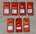 Lot Of 7 Michelin Road Maps Europe Vintage 1970s  - 1980s France Spain Germany