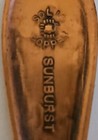 Beautiful Rare Vtg Utah Solid Copper Spoon  Gold Mining Design