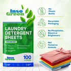 Eco Washer Sheets Detergent - 100 Loads  Zero Plastic 100 Count  pack Of 1  
