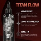 Titan Flow Barber Enhancement Quick-dry 4 Fl Oz Black brown 