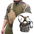 Binocular Harness Chest Pack Easy To Carry Large Capacity Protection Bag