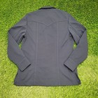 Vintage 80s Lee Hippie Western Shirt S m 19x28 Blue Pearl-snap
