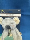New- Itzy Lovey Including Teether - Baby Lovey With Teether  Textured Ribbons 
