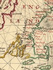 1639 Virginia And New England Historic Vintage Style Wall Map - 16x24