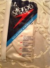 Speedo White Silicone Swim Cap Swimming One Size Dome Head Diving Water Sports 