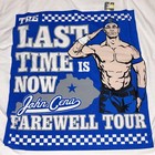 Wwe Authentic John Cena Farewell Tour Lexington Kentucky Wildcats Ringer Shirt
