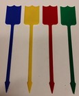 Vintage Rare Peanuts Hucko s Navarre Denver Colorado Swizzle Stick Lot Of 4