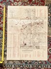 Original Ww2 Wwii Us Army Heidelberg Germany Map 1944 Nazi Military Intelligence