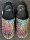 Dansko Professional Clogs - Womens Size 6 5 Us  37  - Multicolor Leather - Nice 
