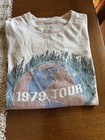 Vintage 1979 Single Stitch Van Halen Tour T-shirt  Women   s Sz L