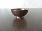 Antique Mongolian Tibetan  Buddhist  Copper  Offering Bowl
