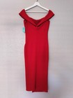 Nwt Cefian Fashion Inc Red Dress Women s Size M Runs Small Fits Like S
