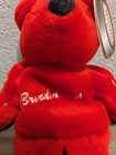 1999 Salvino s Bammers Brendan Shanahan  14 Red Wings Beanie Bear Plush Nwt