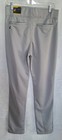 Brand New Easton Rival Baseball Pants Adult Men Medium 32-34 Gray Black Piping 