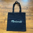 Madewell Bien Fait Reusable Canvas Tote Bag Black Collegiate