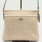Excellent Condition Coach Shoulder Bag Signature Logo Pattern F29960 17a