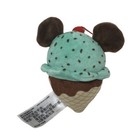 Disney Parks Mickey Mouse Ice Cream Cone Wishables Plush